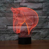 Horse 3D Illusion Lamp