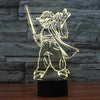 Yoda 3D Illusion Lamp - Boffo Lights