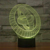 Circles 3D Illusion Lamp - Boffo Lights