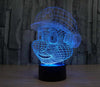 Mario 3D Illusion Lamp - Boffo Lights