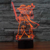 Yoda 3D Illusion Lamp - Boffo Lights