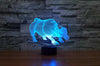 Bull  3D Illusion Lamp - Boffo Lights