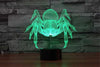 Spider 3D Illusion Lamp - Boffo Lights