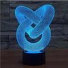Heart Knot 3D Illusion Lamp