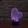 Love Heart Illusion Lamp - Boffo Lights