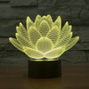Lotus 3D Illusion Lamp