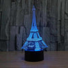 Eiffel Tower 3D Illusion Lamp