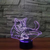 Cat 3D Illusion Lamp