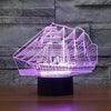 Ship 3D Illusion Lamp