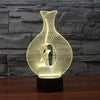 Bird Vase 3D Illusion Lamp