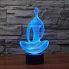 Yoga 3D Illusion Lamp