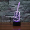 Guitar 3D Illusion Lamp