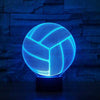 Volleyball 3D Illusion Lamp